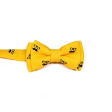 Colton Yellow Kids Bow Tie
