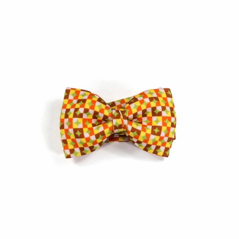Colton Circles Red Classic Bow Tie